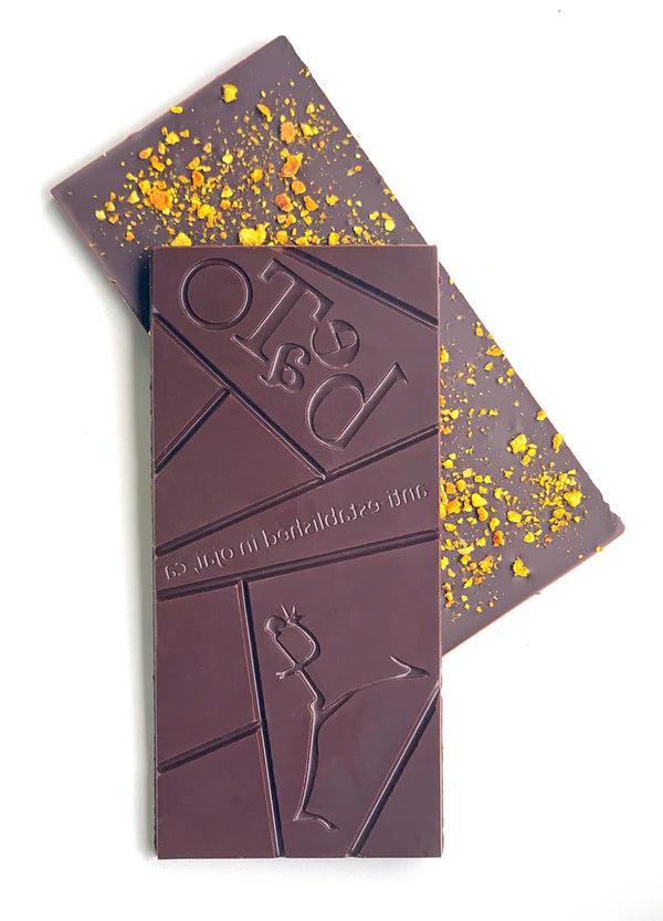 Happy Valley Chocolate Bar with Orange Oil & Ojai Pixie Dust